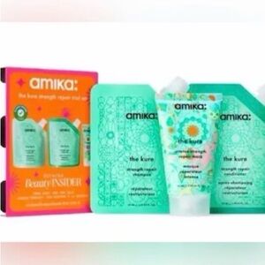 Sephora Beauty Insider NIB Amika The Kure Travel Set